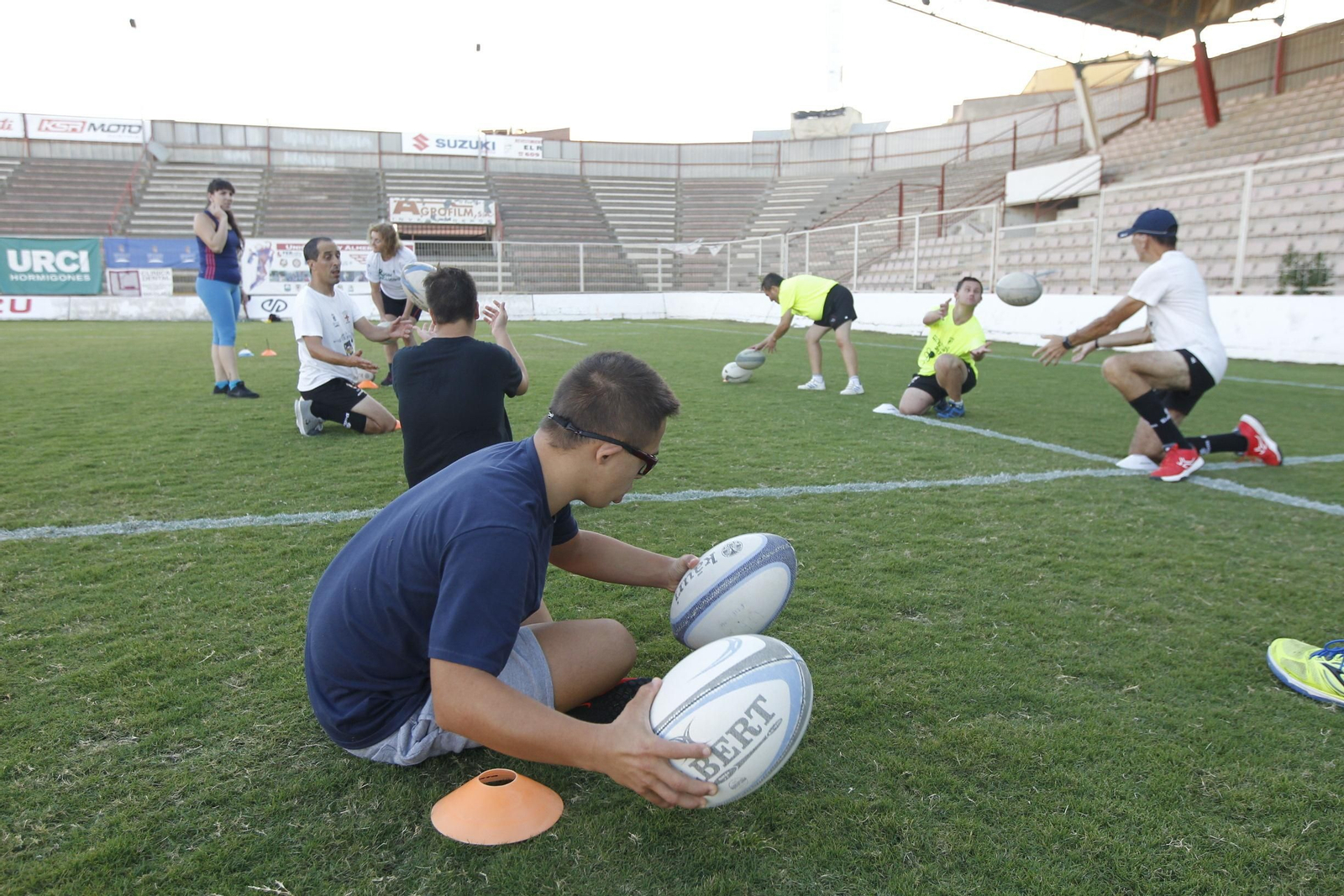Fotogalería rugby inclusivo URA CLAN. Almería