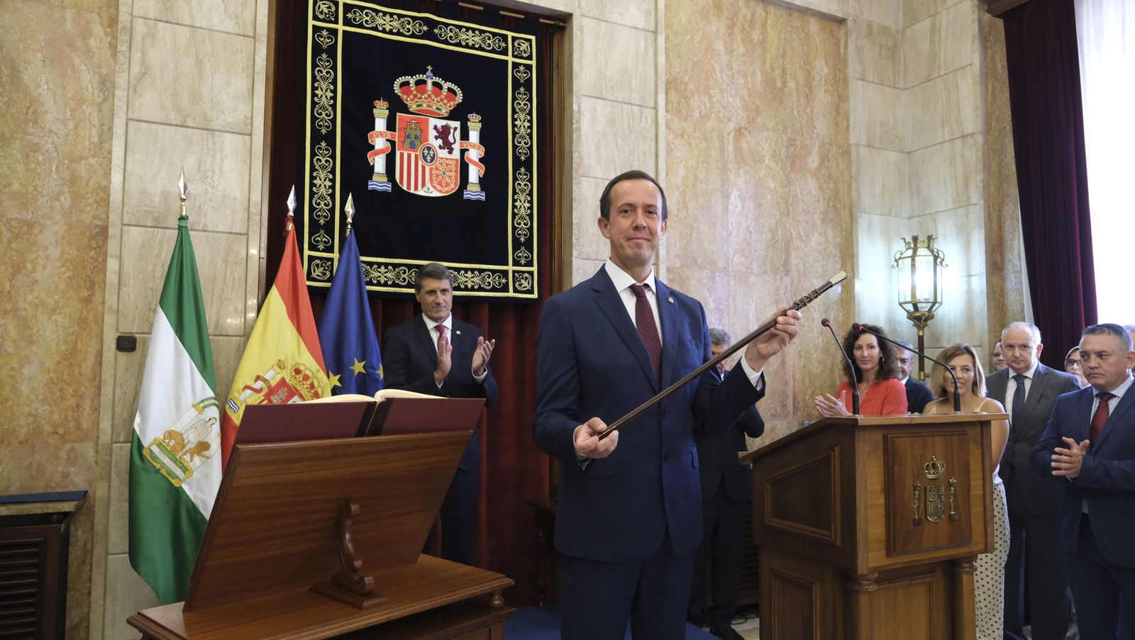 Imágenes de José María Martín como nuevo Subdelegado del Gobierno en Almería