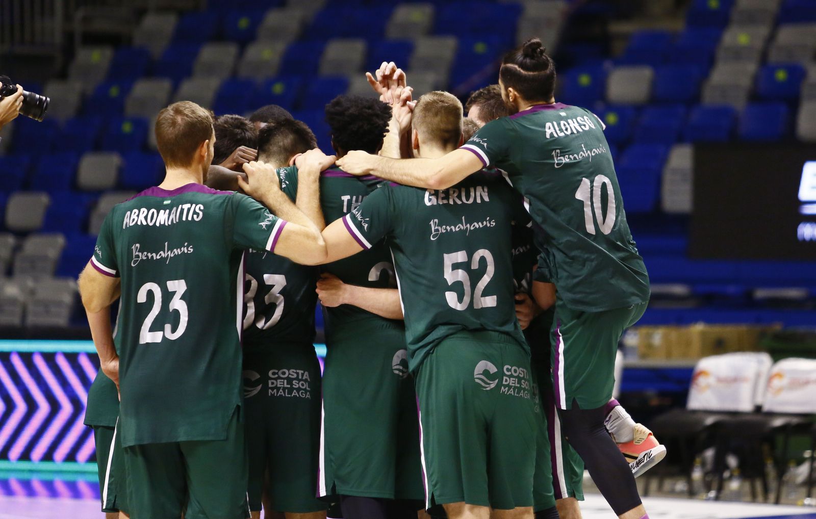 El Unicaja-Obradoiro, en fotos