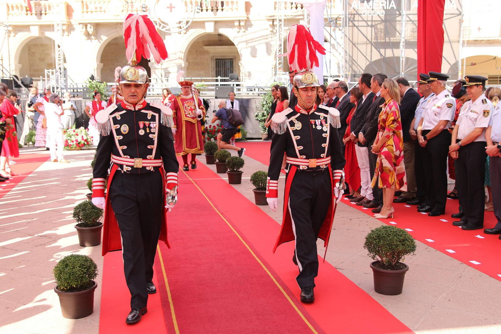 Las imágenes del homenaje a 'Los Coloraos'