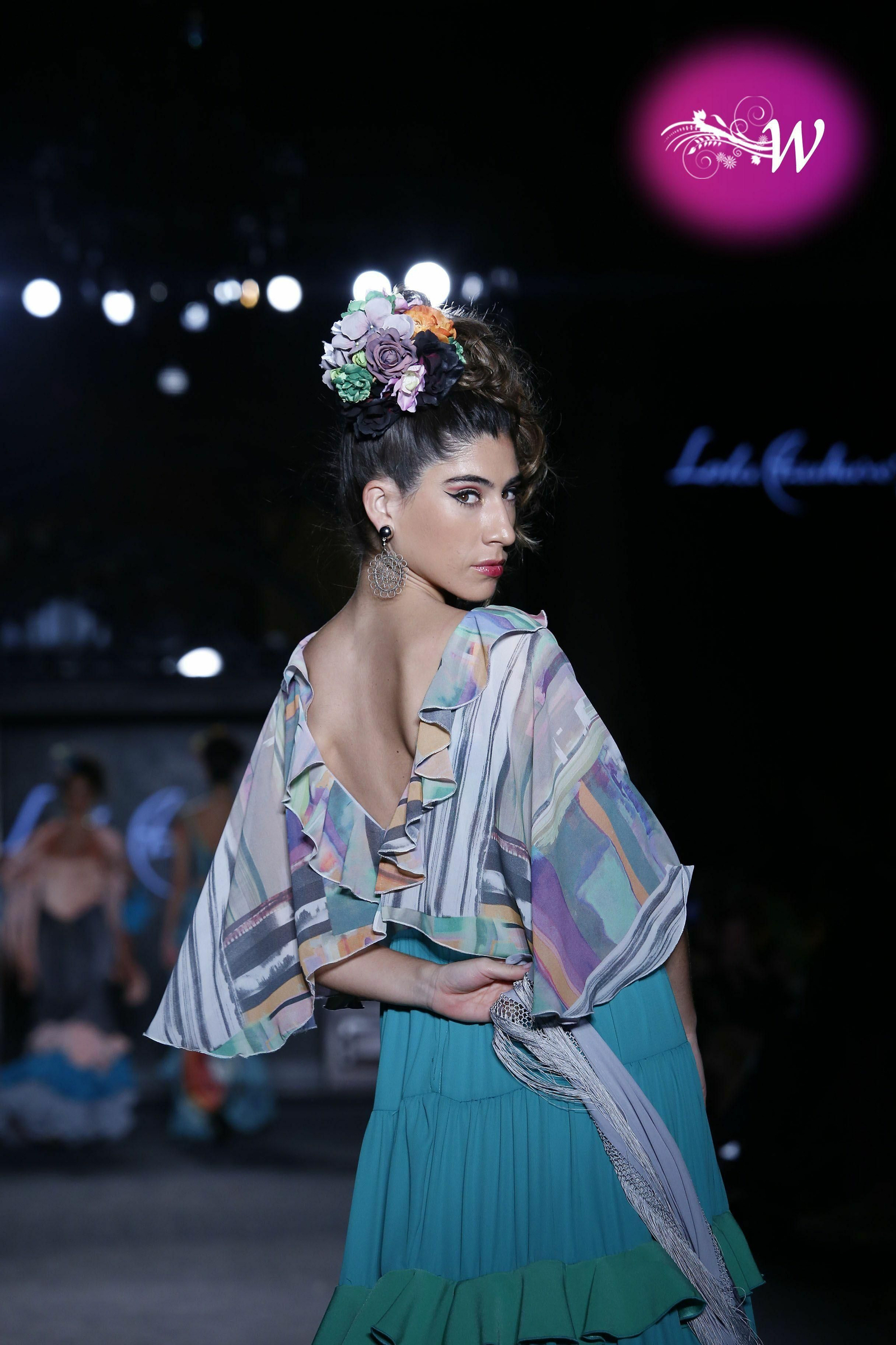 Lola Azahares en We Love Flamenco 2020, todas las fotos del desfile