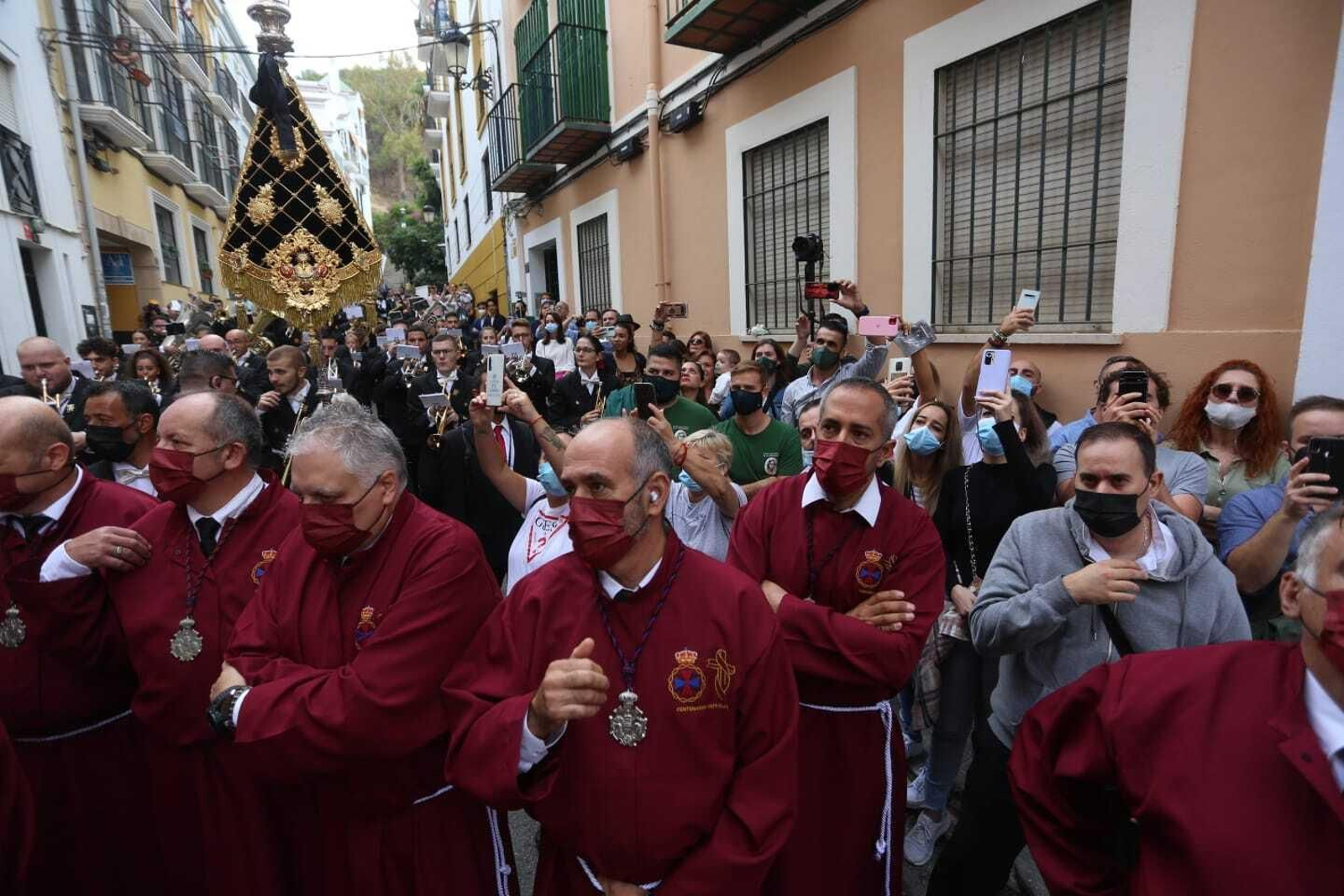 Las fotos del Rescate en la procesión Magna de Málaga