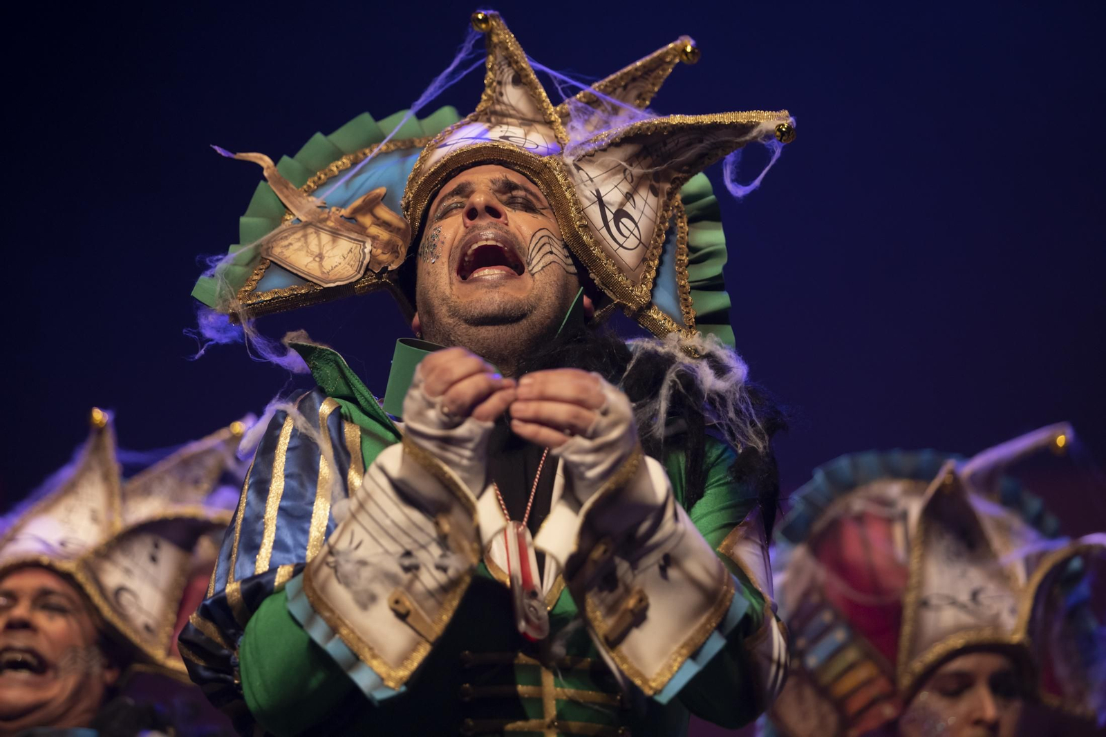 La última jornada de semifinales del Carnaval de Huelva, en imágenes