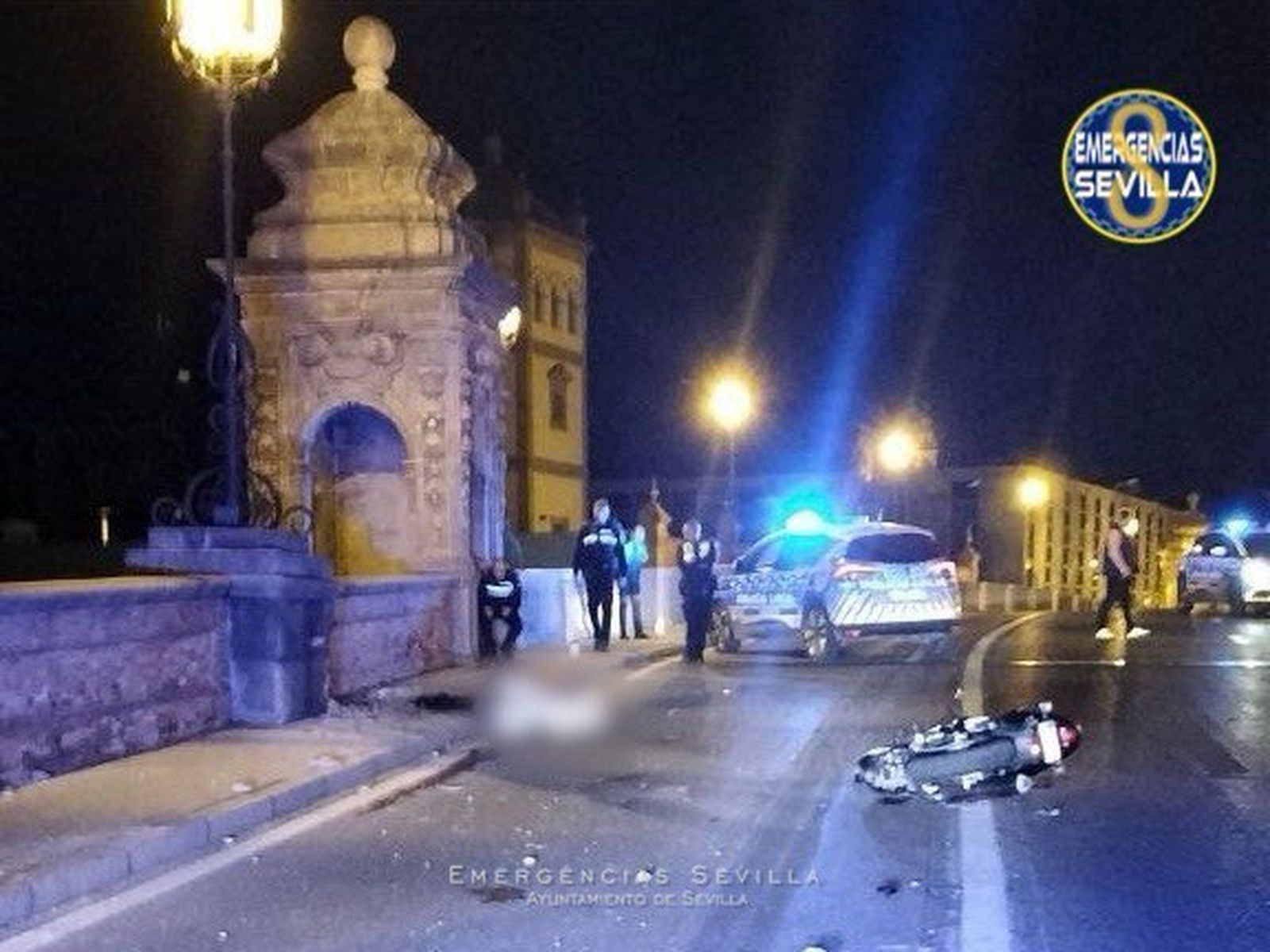 Muere un motorista de 23 años en un accidente en el puente de San Bernardo