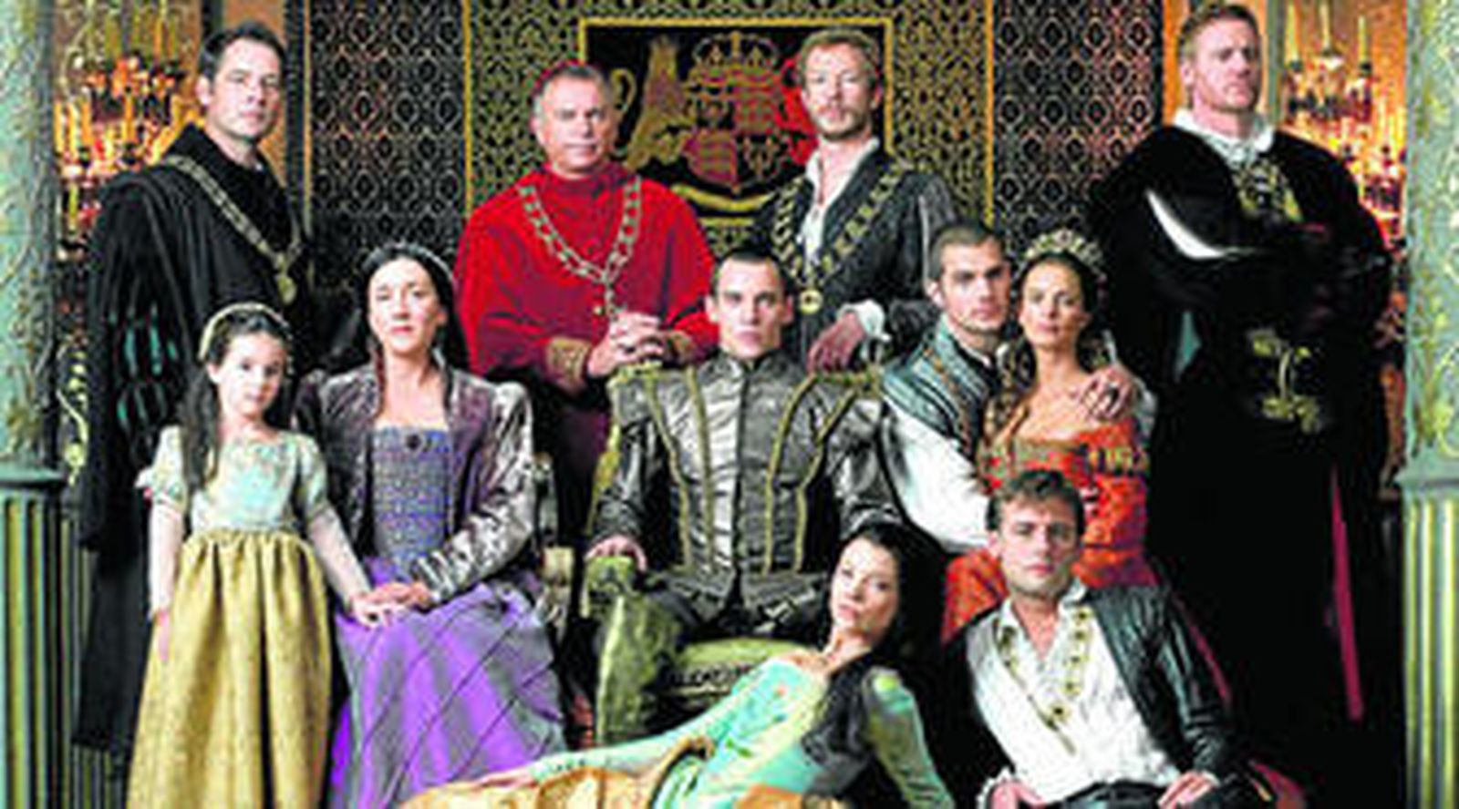 Los protagonistas de la primera temporada de 'Los Tudor'.