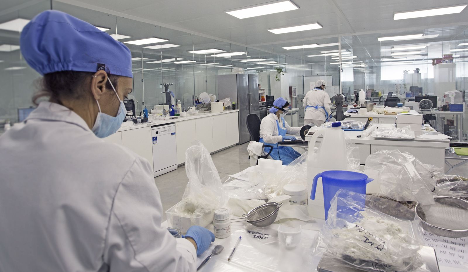 Laboratorio de Aurora Intelligent Nutrition .