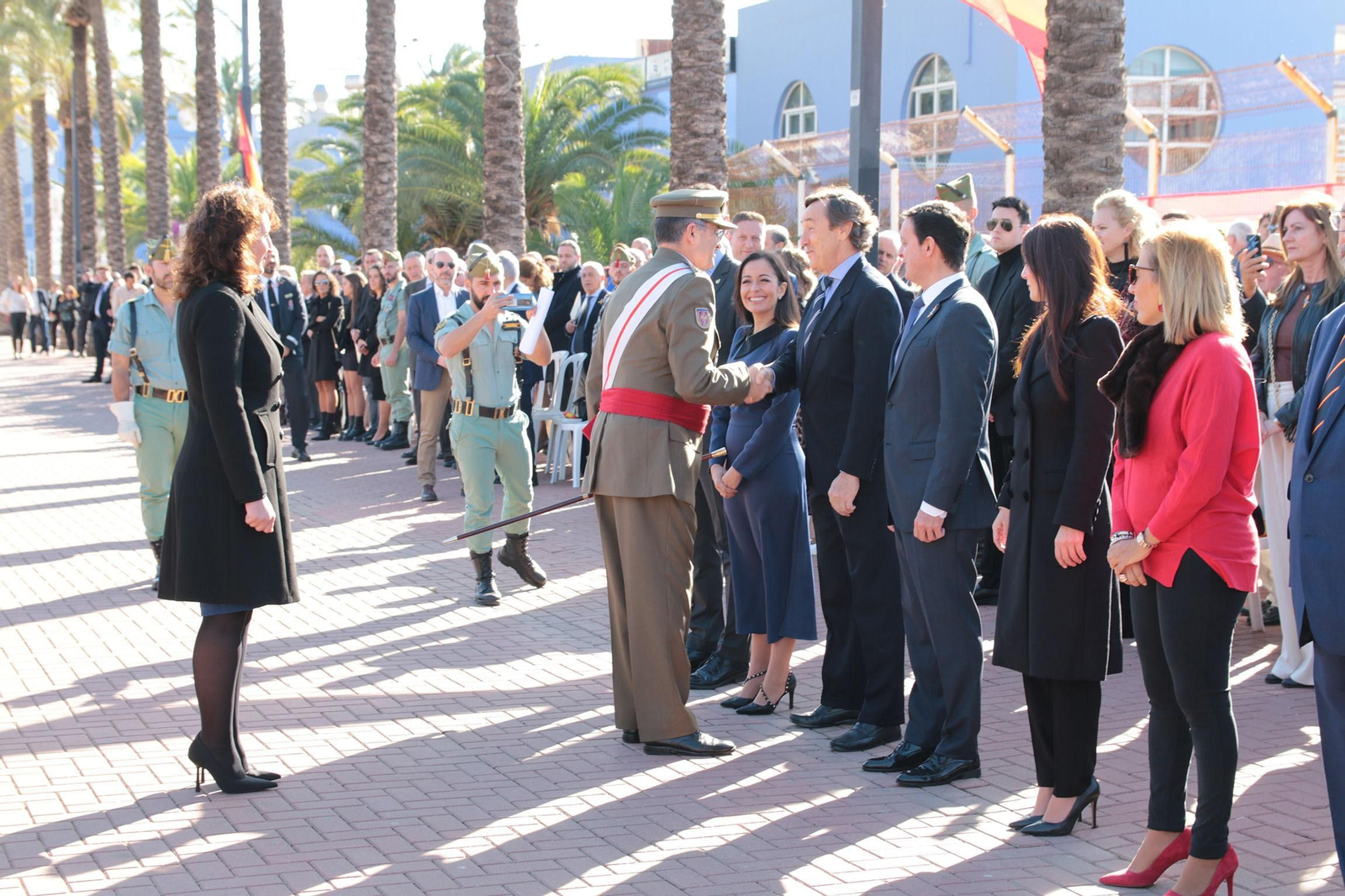 Jura de bandera civil en Las Almadrabillas