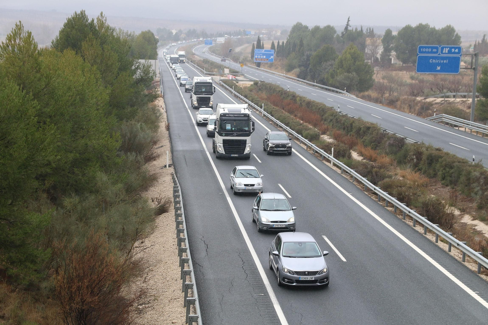 Fotogalería de la tractorada del Almanzora contra línea de 400 Kv que atraviesa las Estancias
