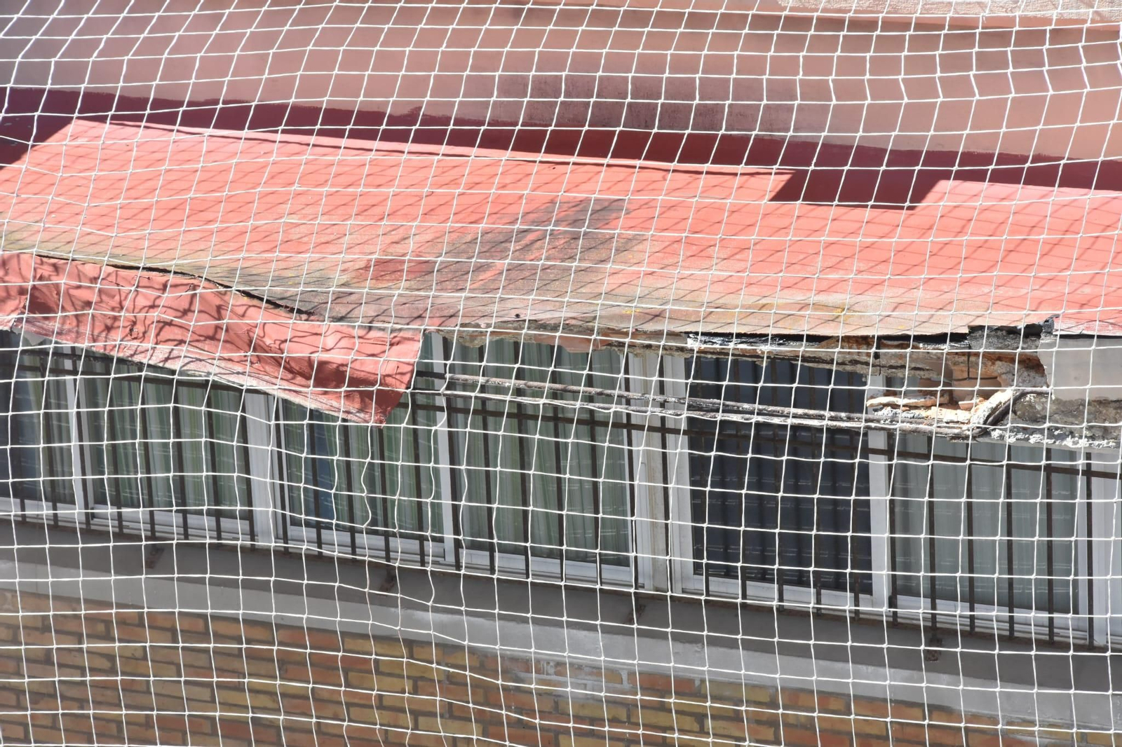 El colegio San Ignacio de San Fernando, tras los últimos desprendimientos