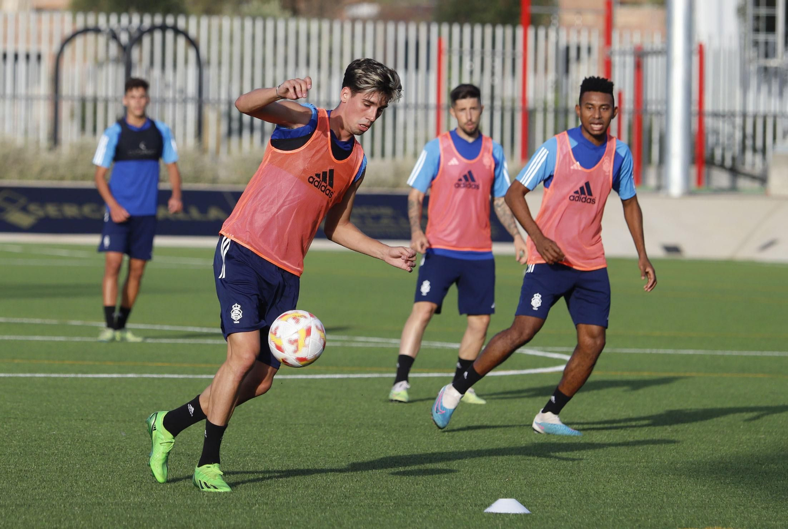 Las imágenes del primer entrenamiento del Recreativo de Huelva