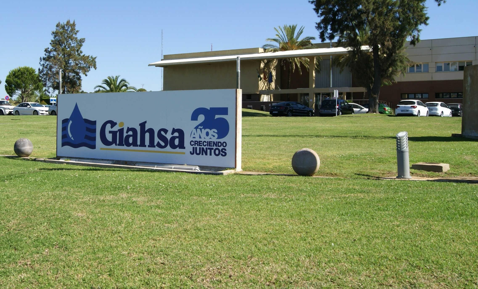 Sede de la empresa pública en Aljaraque.