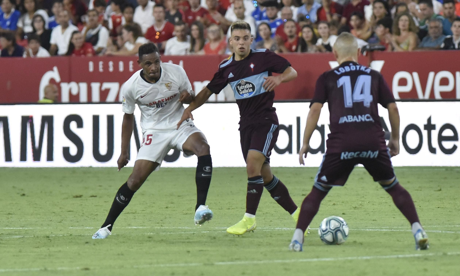 Las mejores imágenes del Sevilla-Celta de Vigo