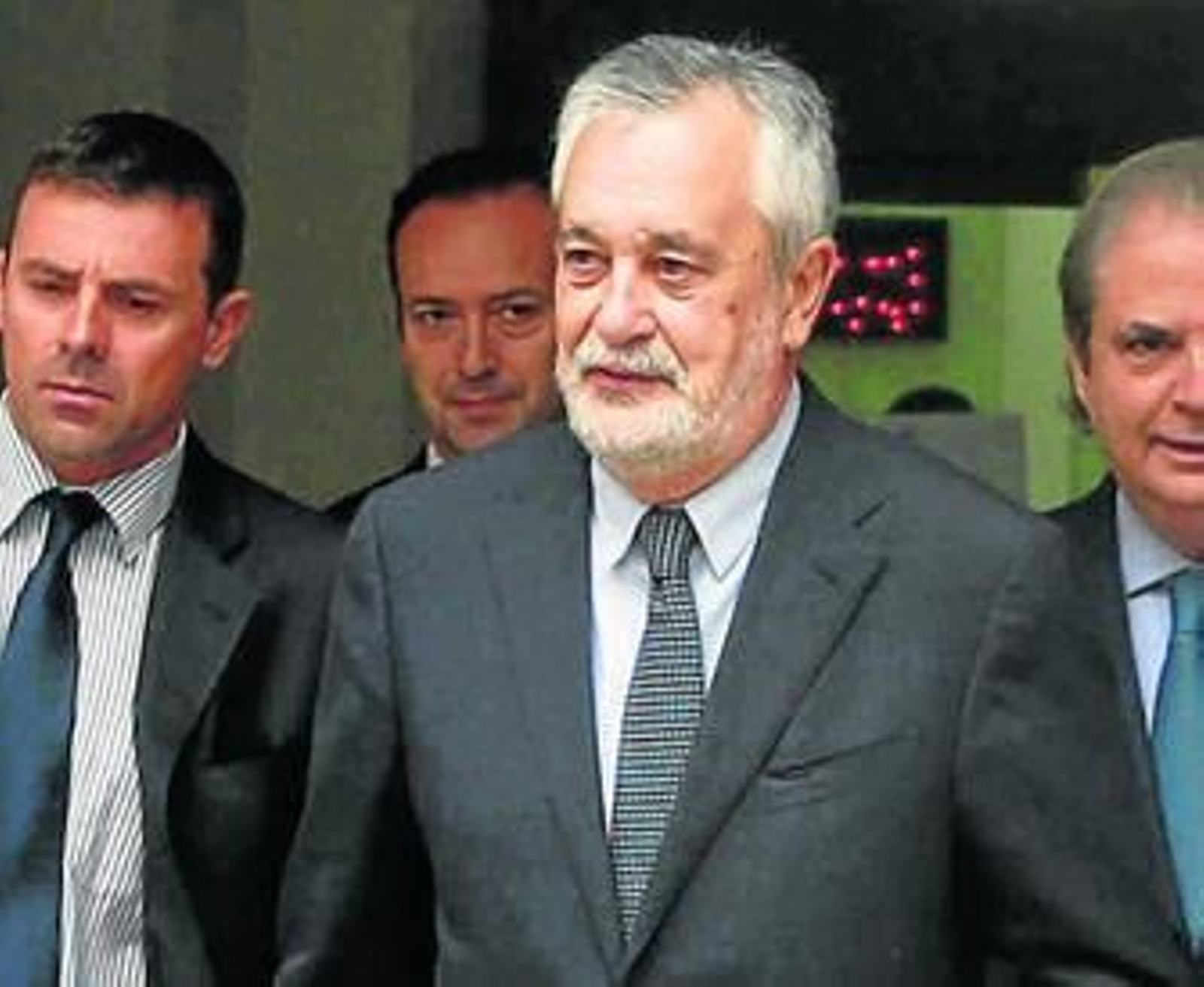 Griñán, a su salida del Tribunal Supremo el pasado mes de abril.