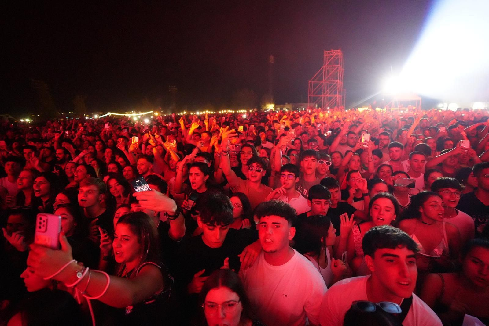 El concierto de Quevedo en Pozoblanco, en imágenes