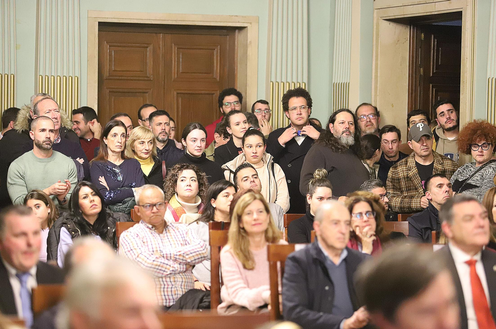 Imágenes del cartel de la Semana Santa 2023 de Huelva en su presentación