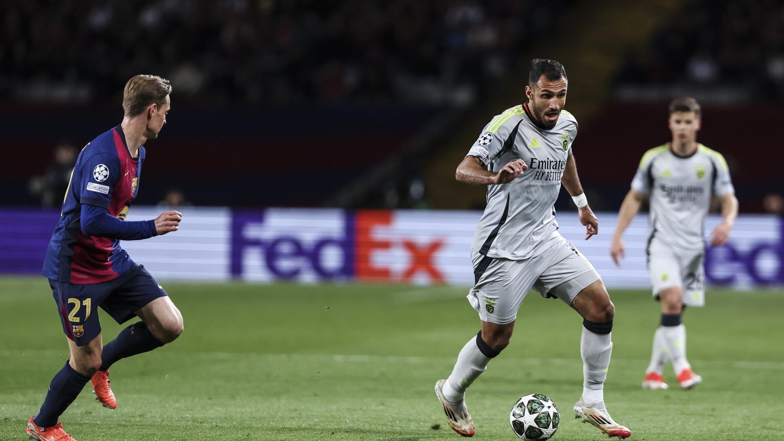 Las fotos del Barcelona-Benfica