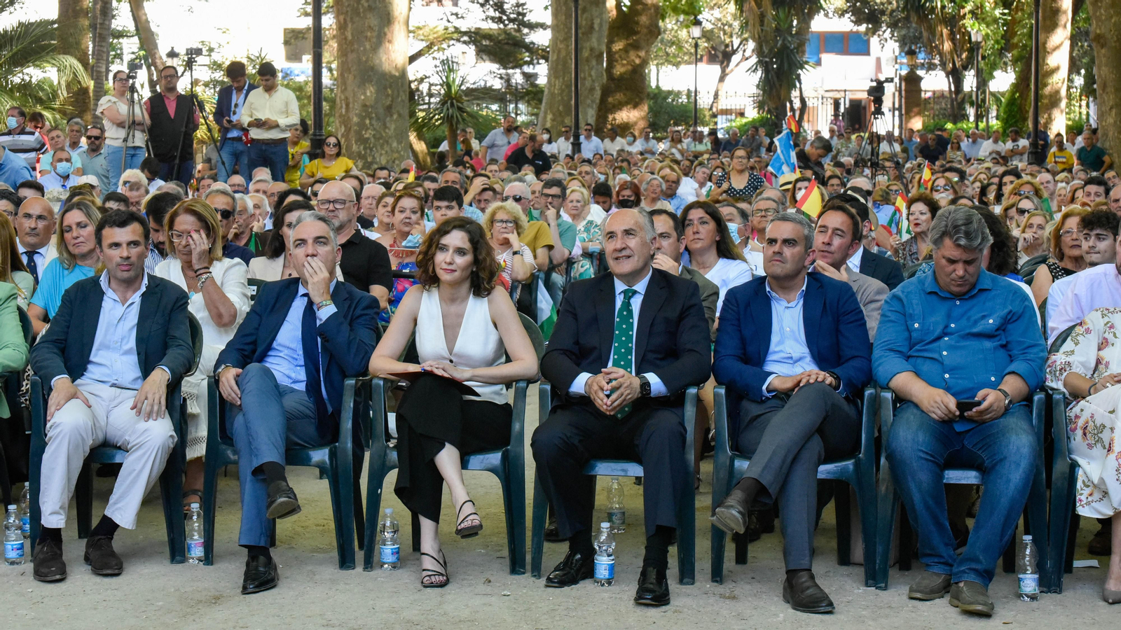 Fotos de Isabel Díaz Ayuso en Algeciras