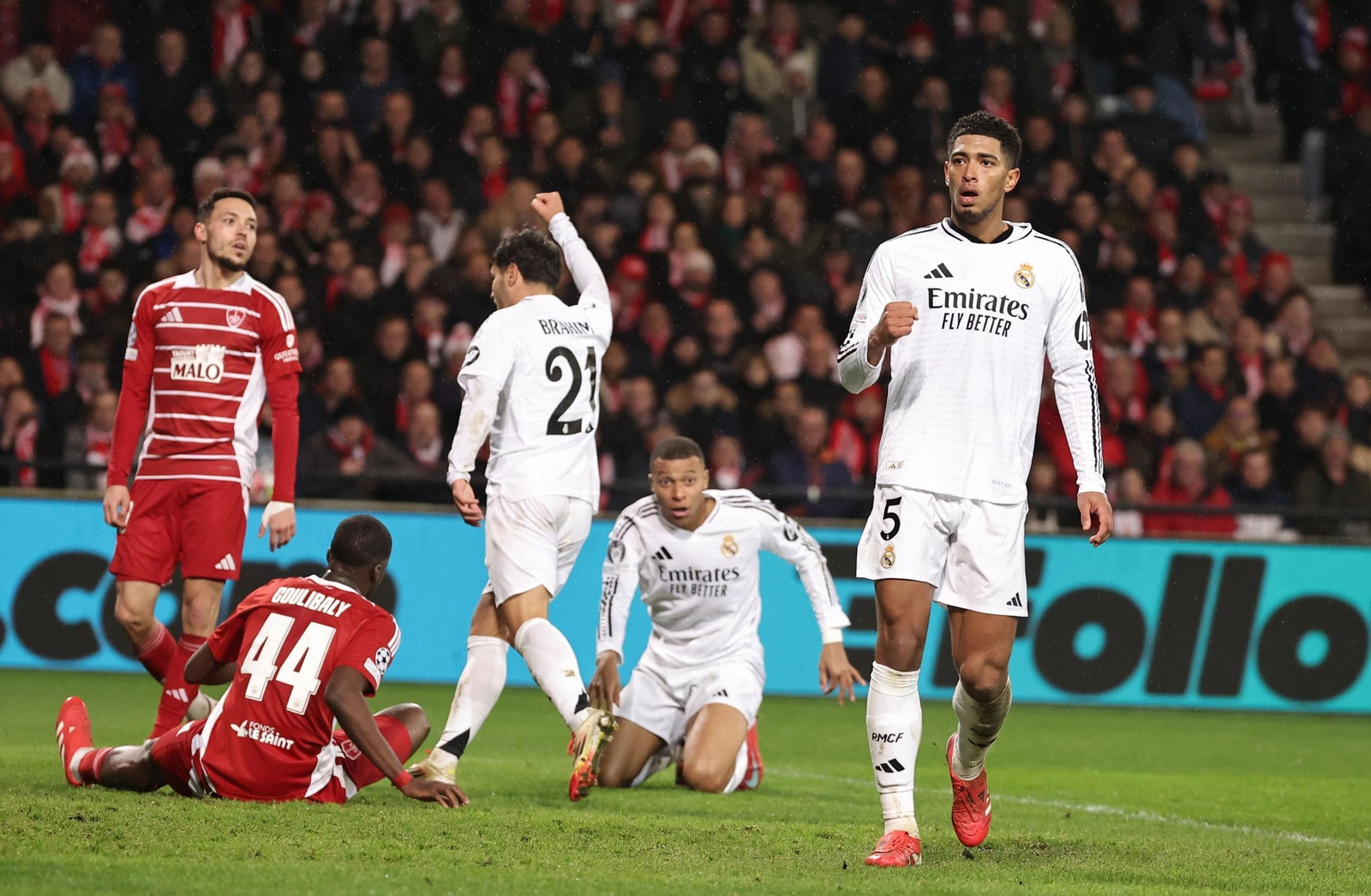 Las fotos del Brest - Real Madrid