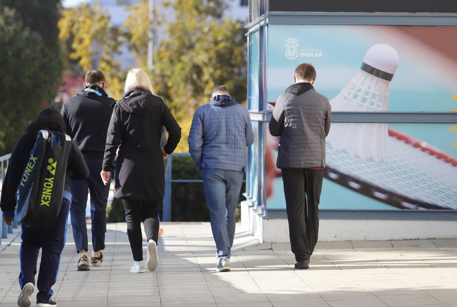 Imágenes del primer día de competición del Mundial senior de bádminton de Huelva 2021