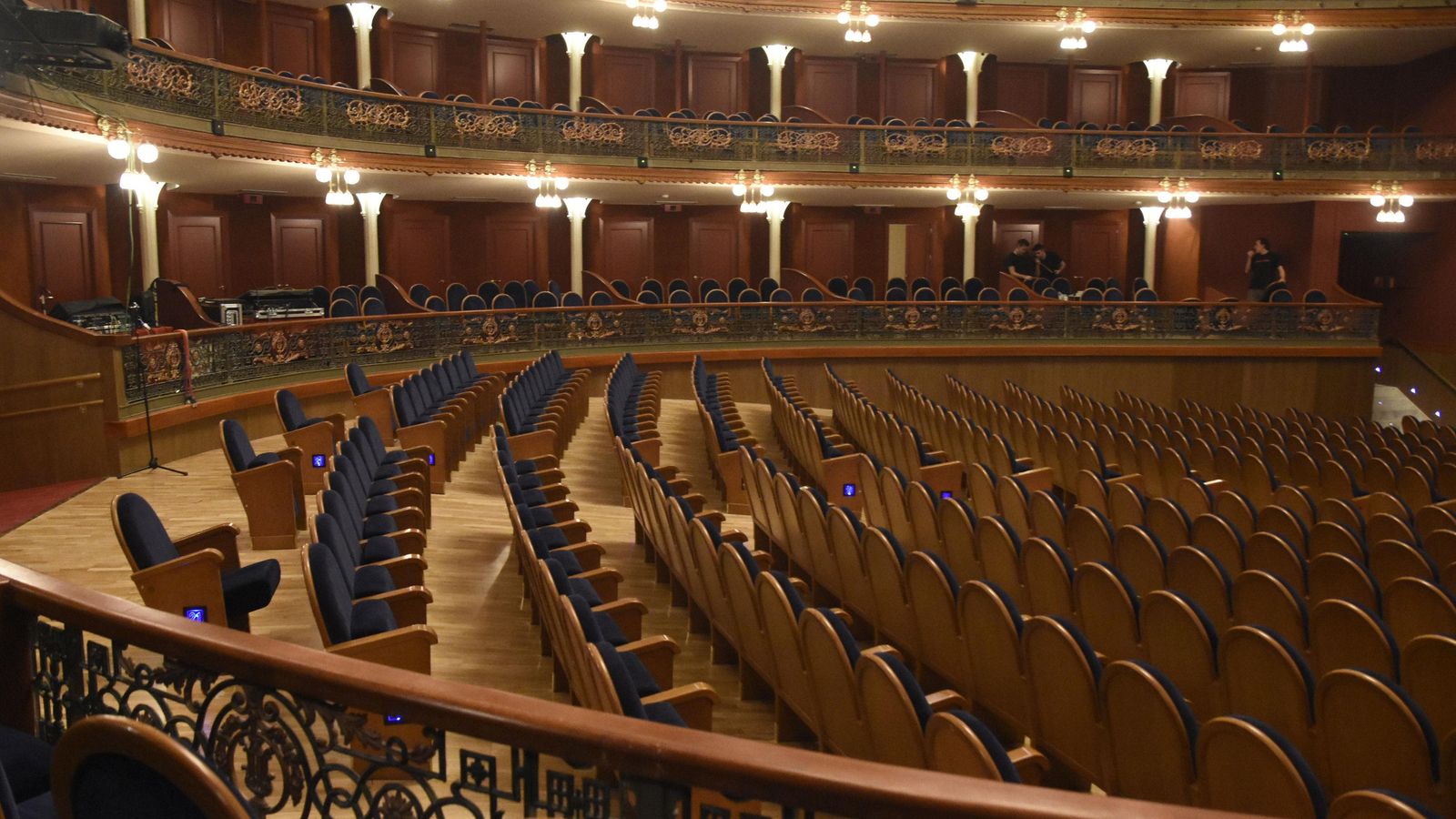 Interior del Gran Teatro de Córdoba.