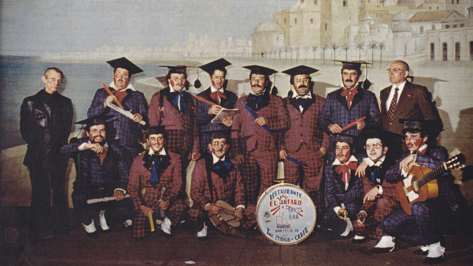 La chirigota de 1983 'Los matemáticos'.