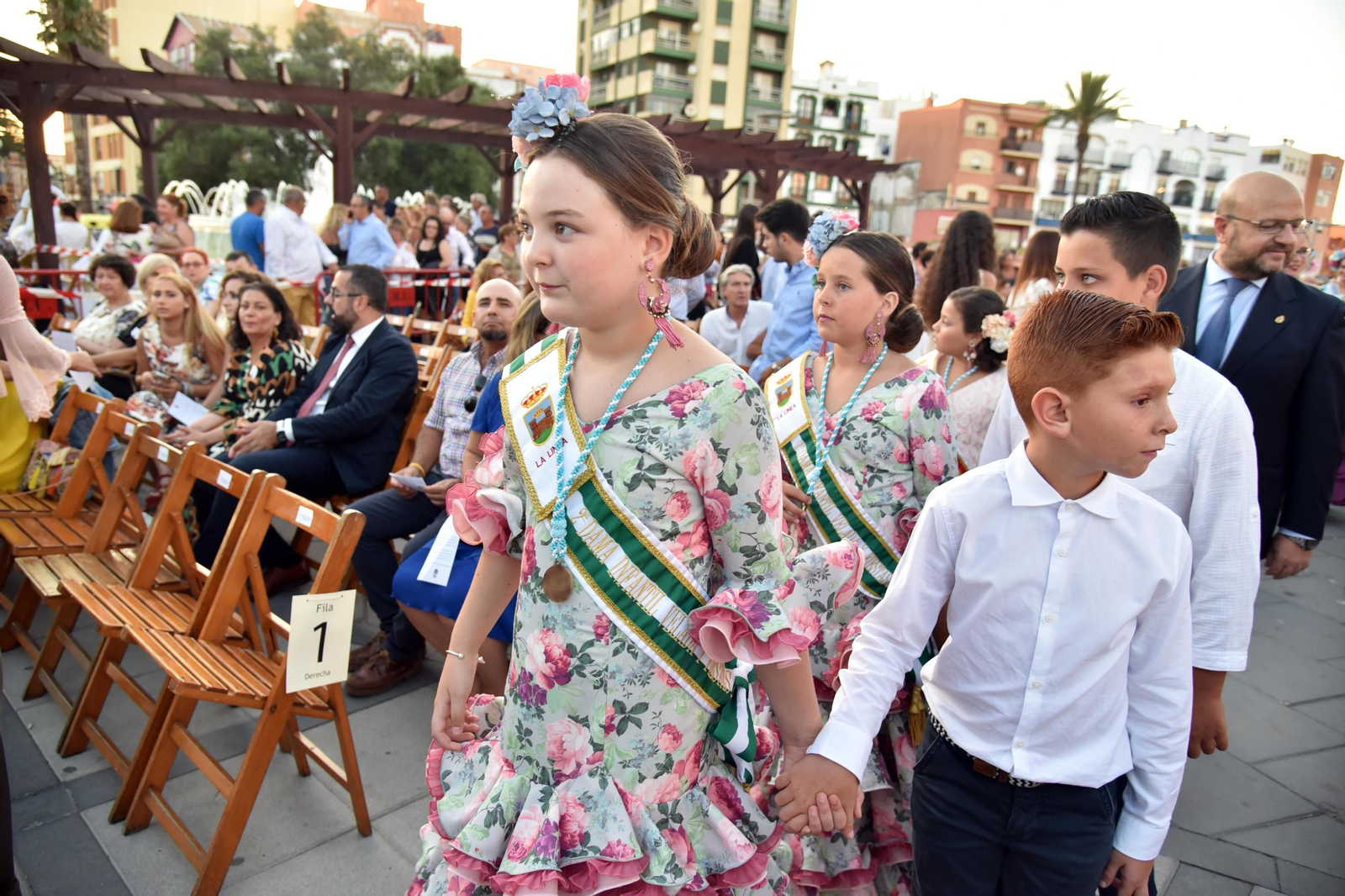 Imágenes del acto de coronación en La Línea