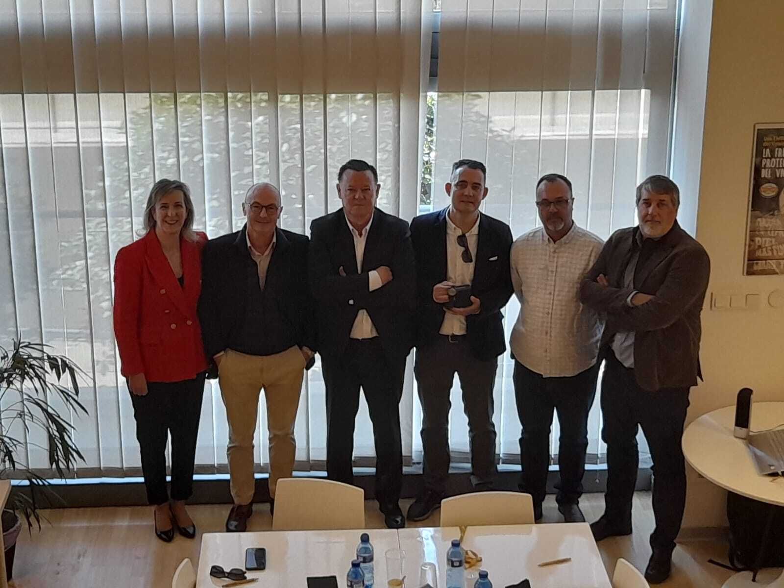 Participantes en la reunión del Consejo de Administración.