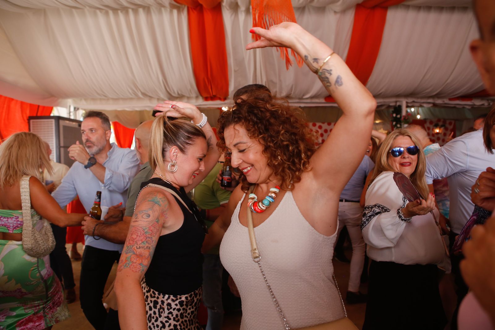 Ambiente en el miércoles festivo de la Feria Real de Algeciras