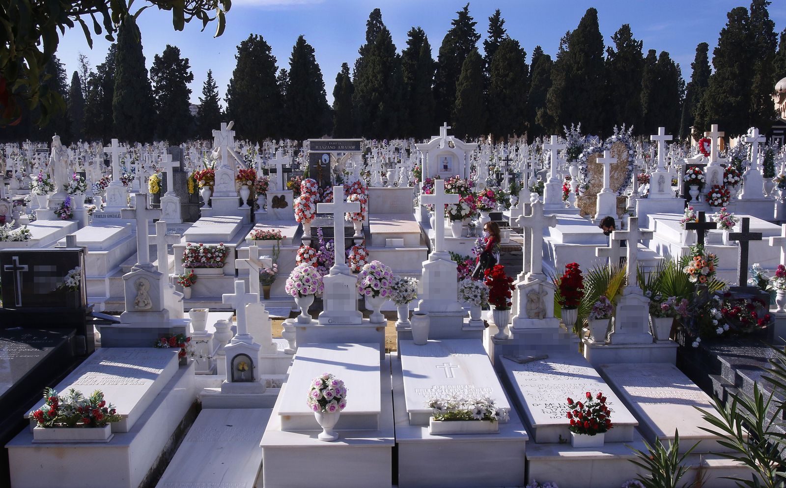 Imagen de un cementerio.
