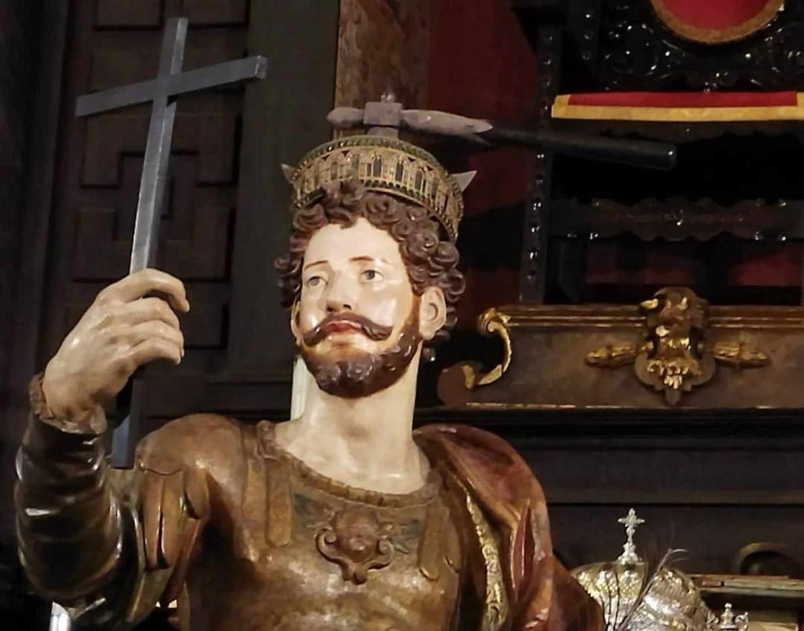 La imagen está fechada en el siglo XVII