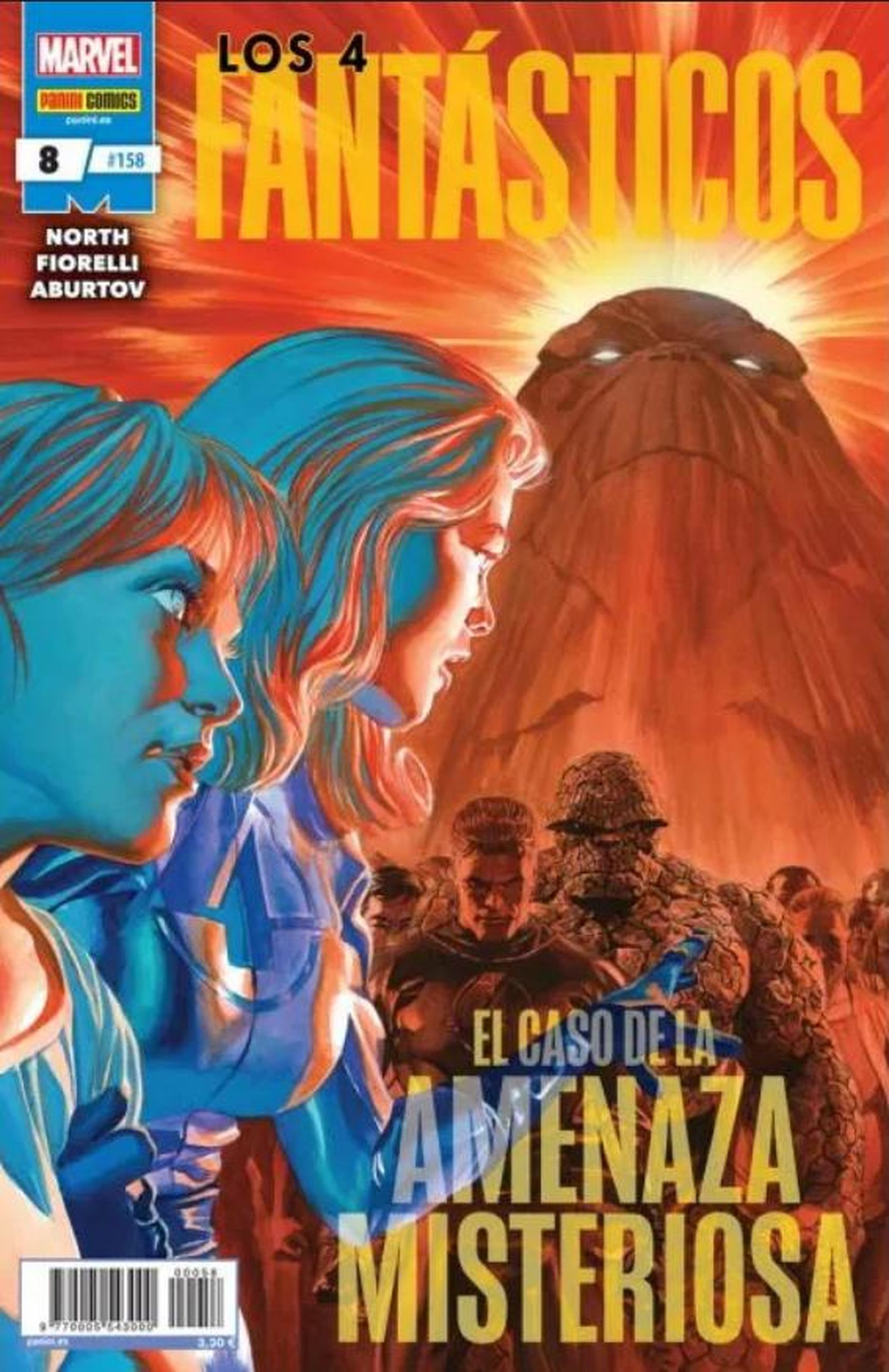 Los 4 Fantásticos 8 'El caso de la amenaza misteriosa'