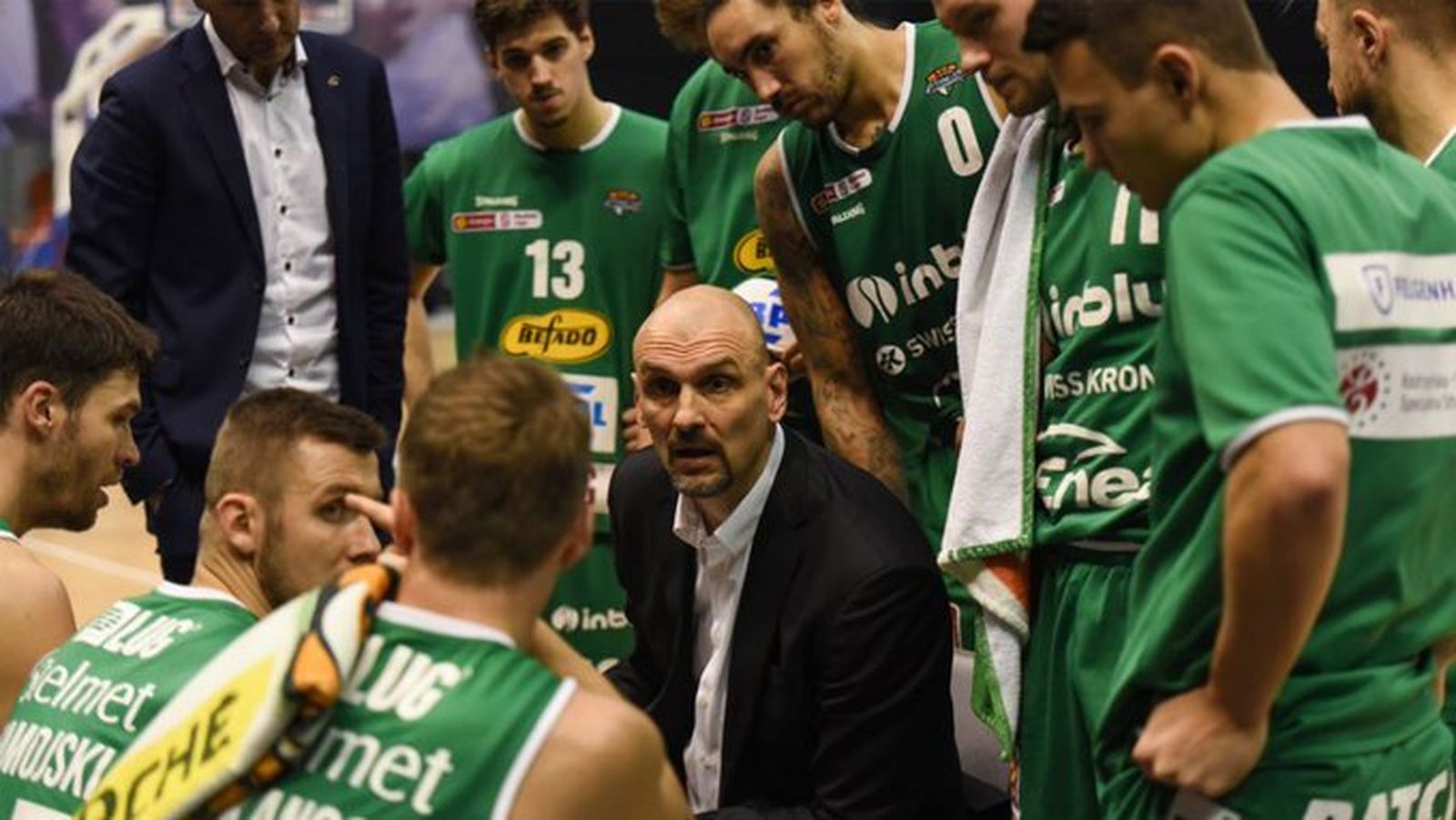 Zan Tabak, entrenador en el Zielona Gora.