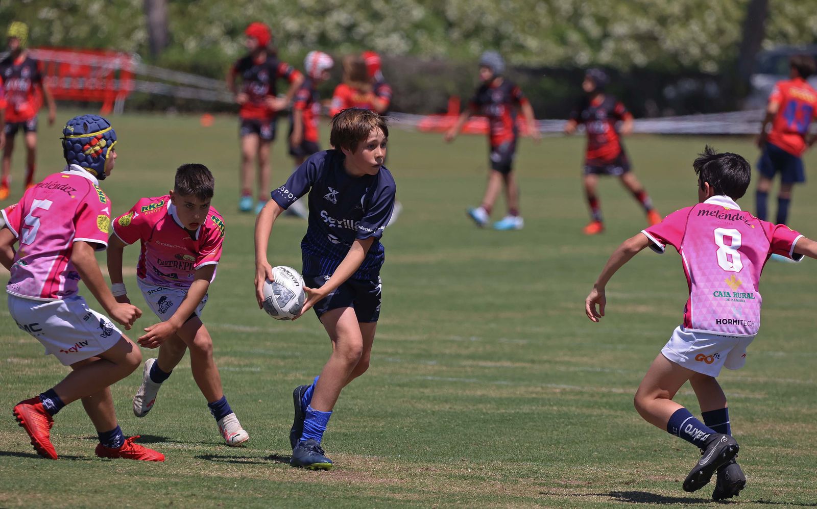 Las fotos de la primera jornada del Torneo Nacional M12 de rugby en San Roque
