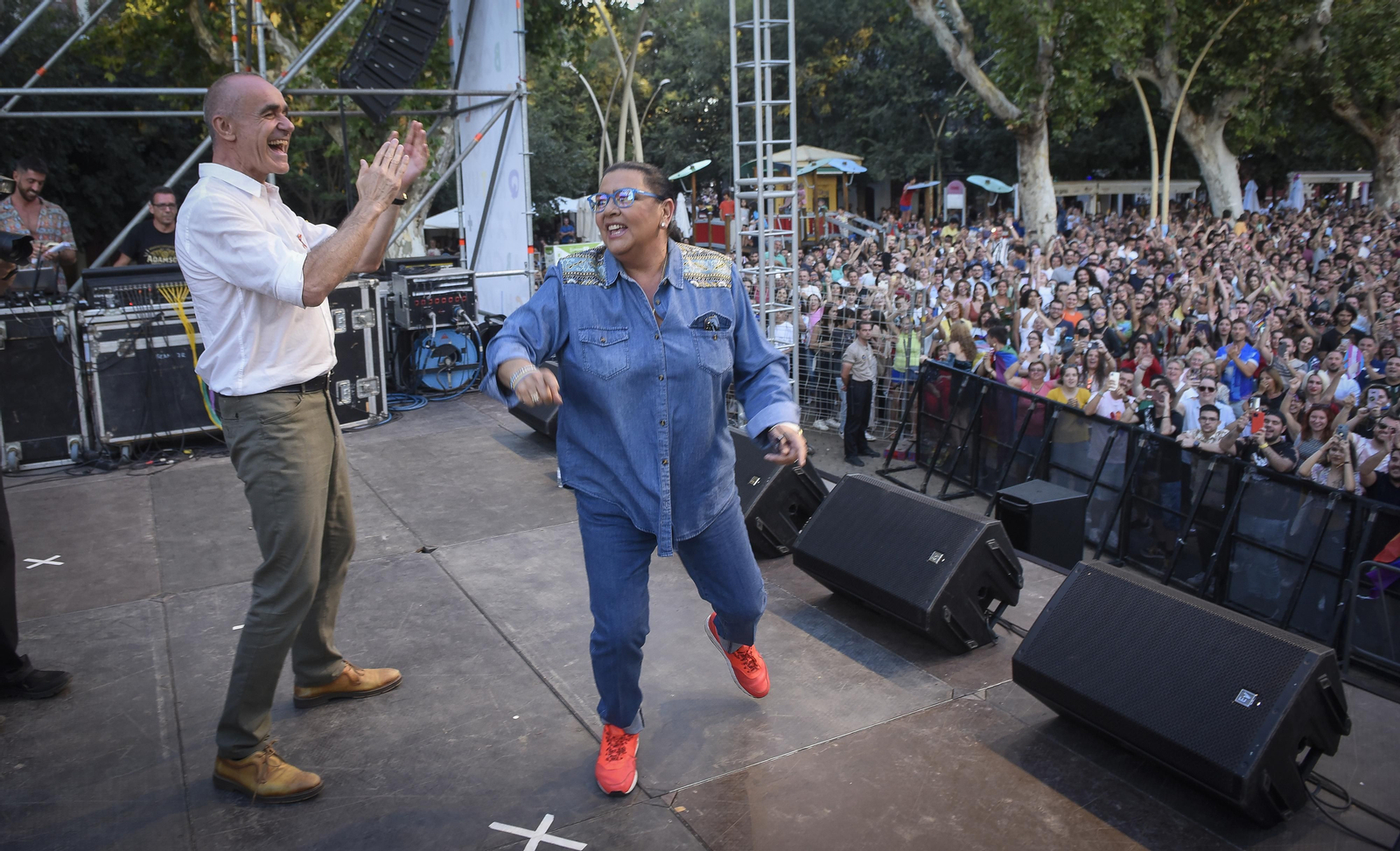 Las imágenes del pregón de María del Monte del Orgullo en Sevilla 2022