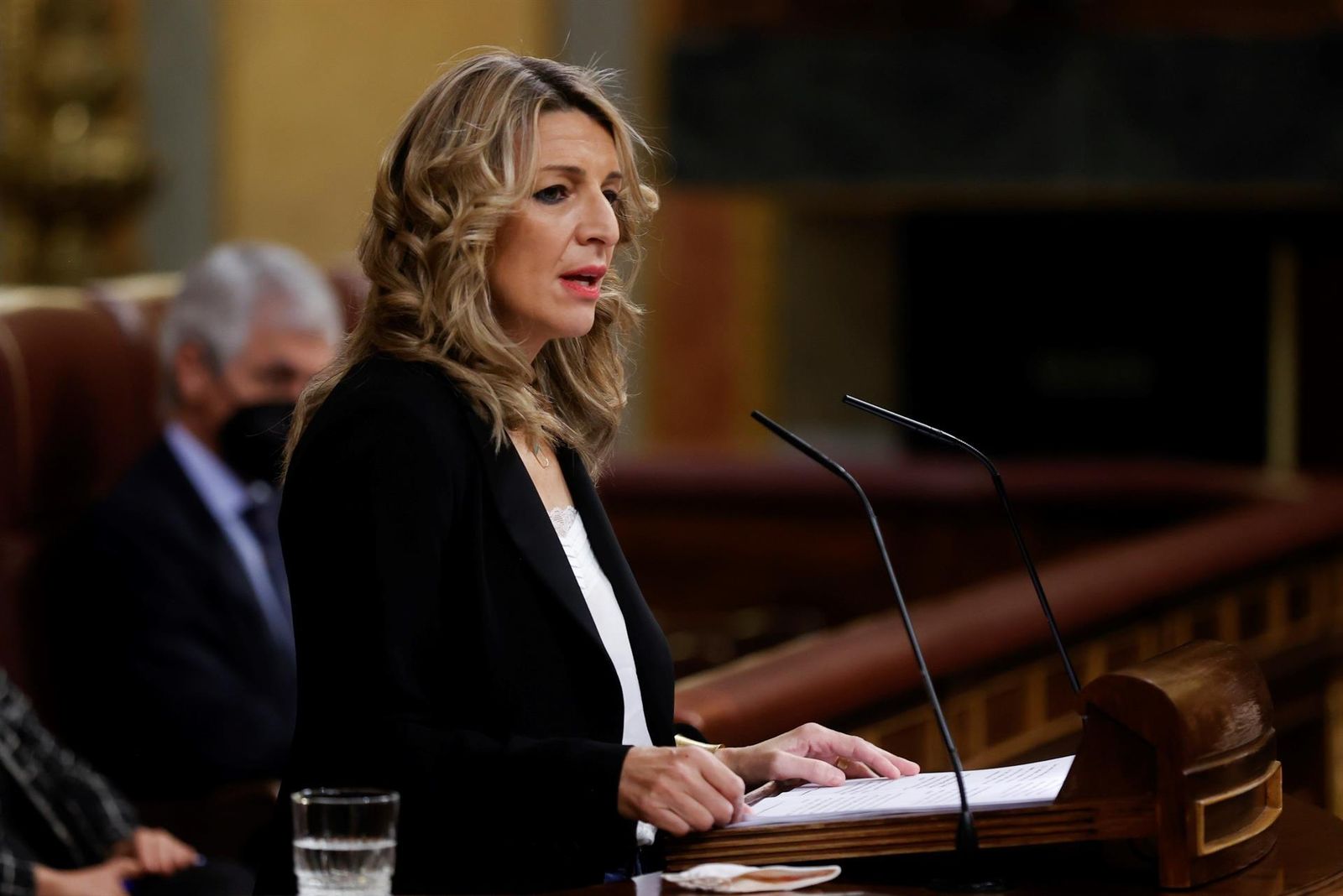 Yolanda Díaz en el Congreso