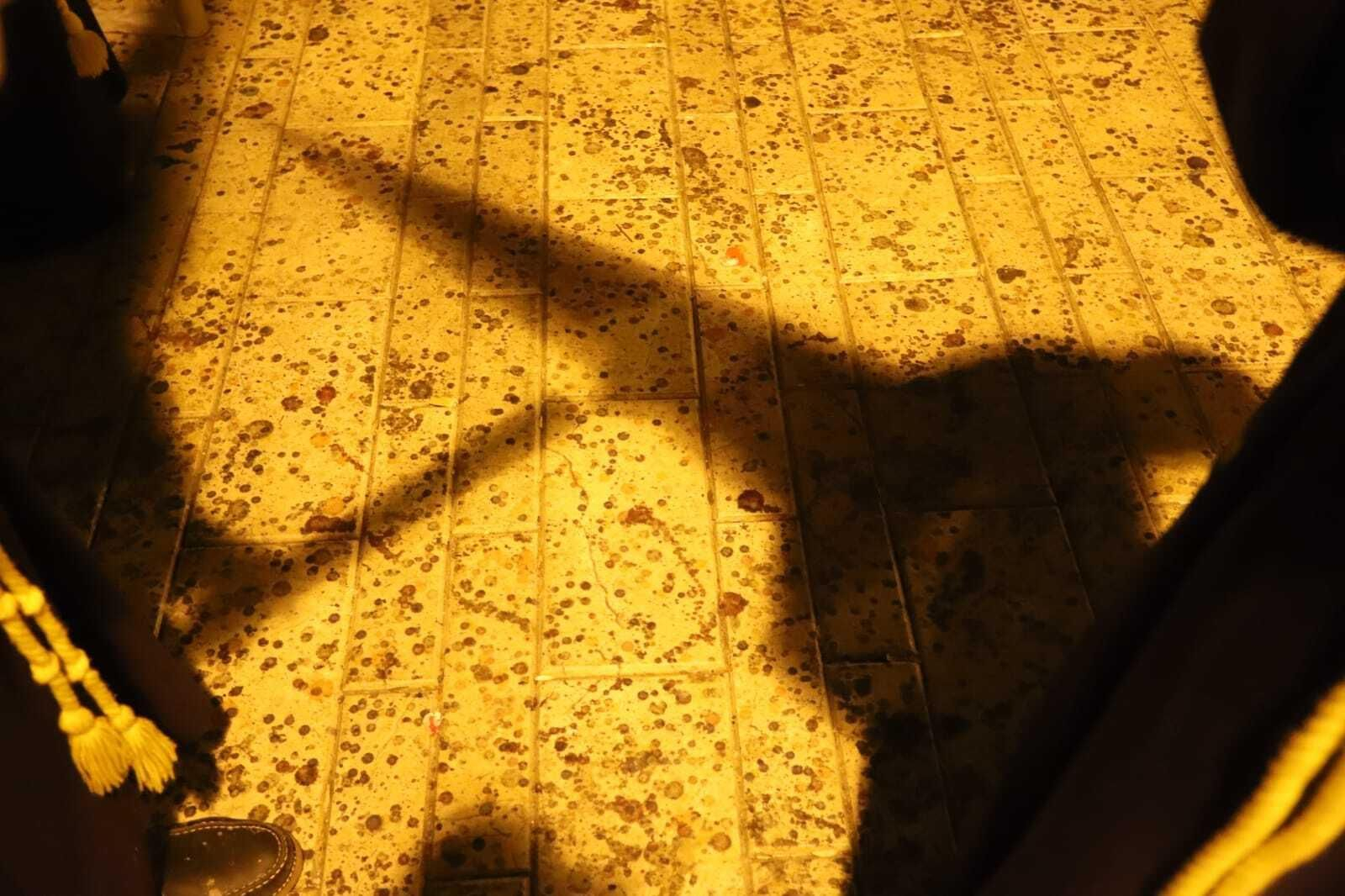 Imágenes del Nazareno recorriendo las calles de Huelva en la Semana Santa 2022.