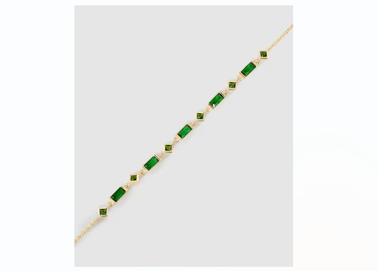 Agatha Paris Pulsera con Circonitas Barras Golden Age