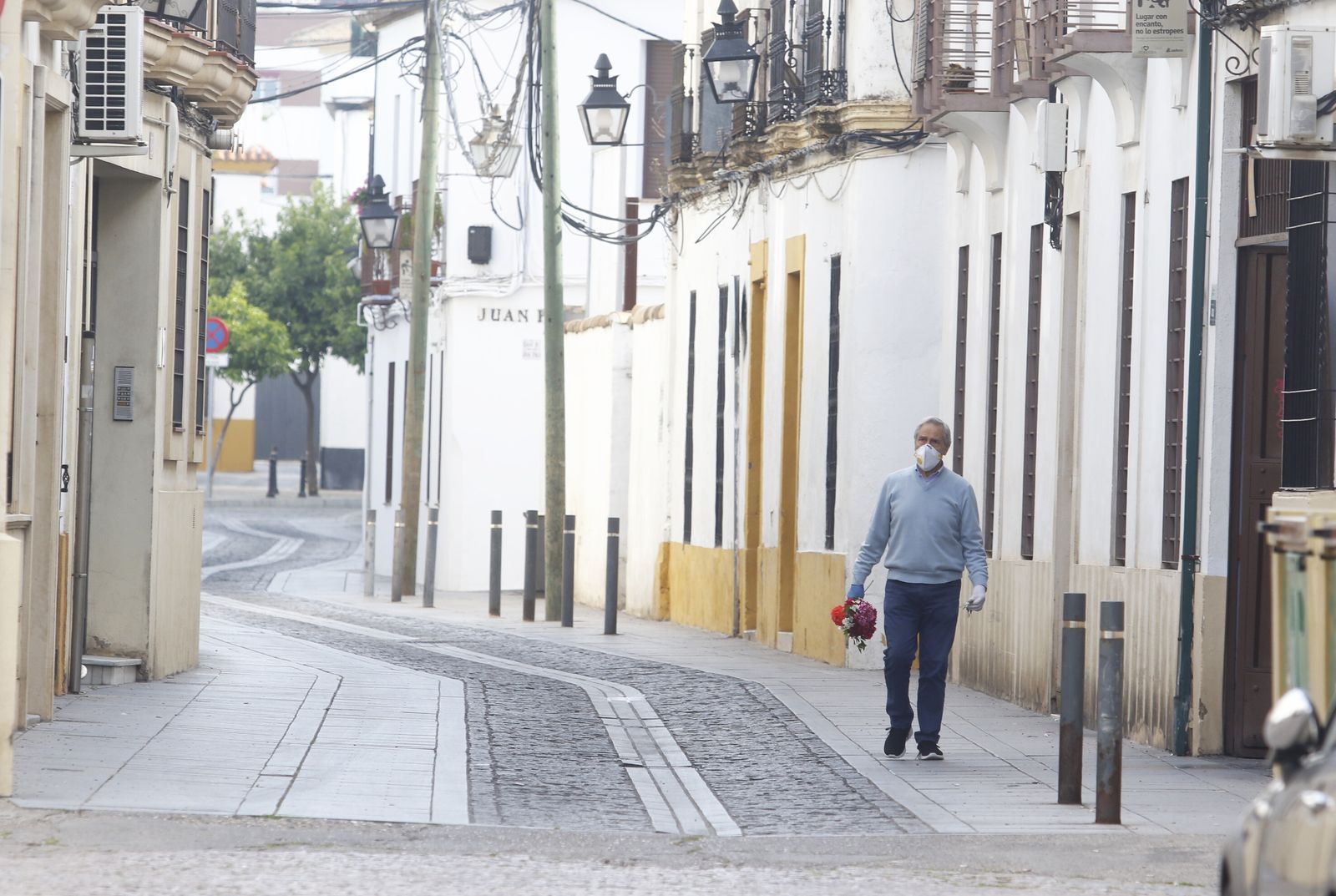 Las fotos de un atípico Domingo de Ramos en San Lorenzo