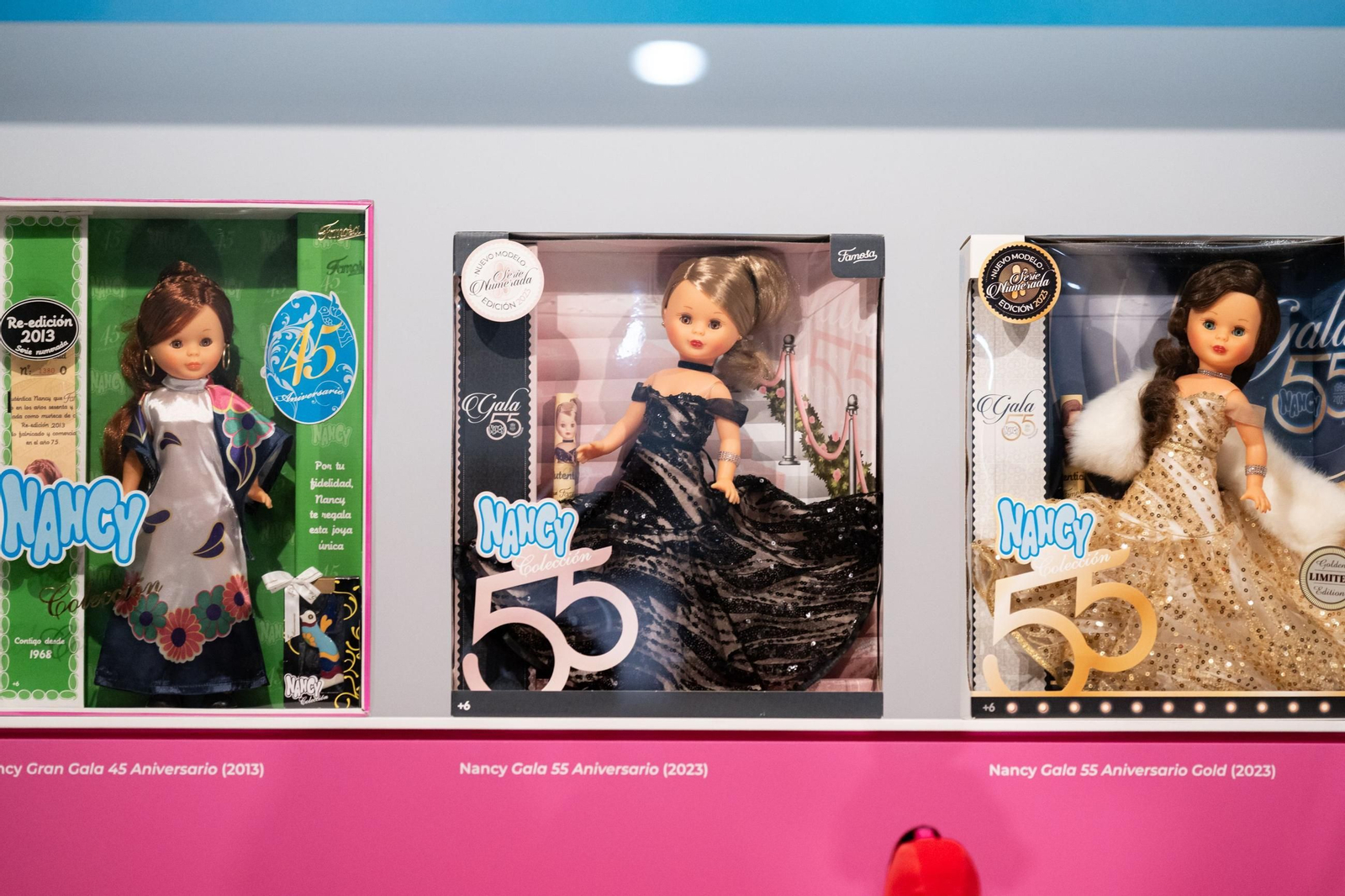 Una exposición de muñecas Nancy.