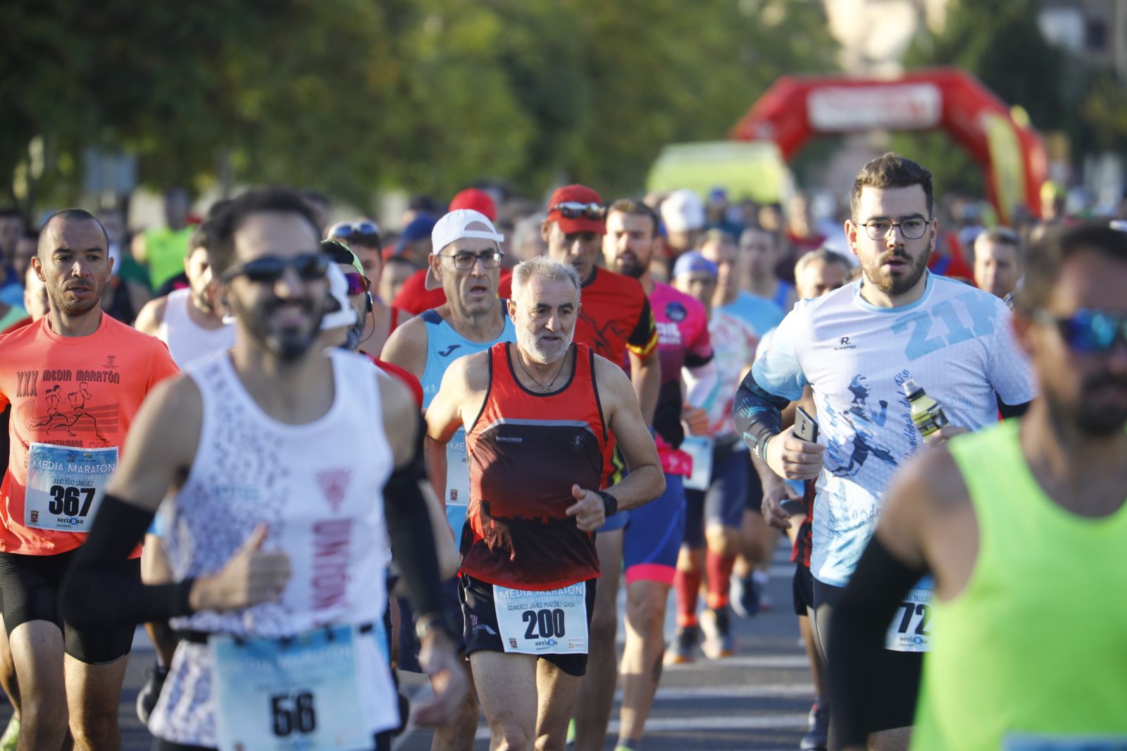 La XXXVI Media Maratón Córdoba-Almodóvar del Río, en imágenes