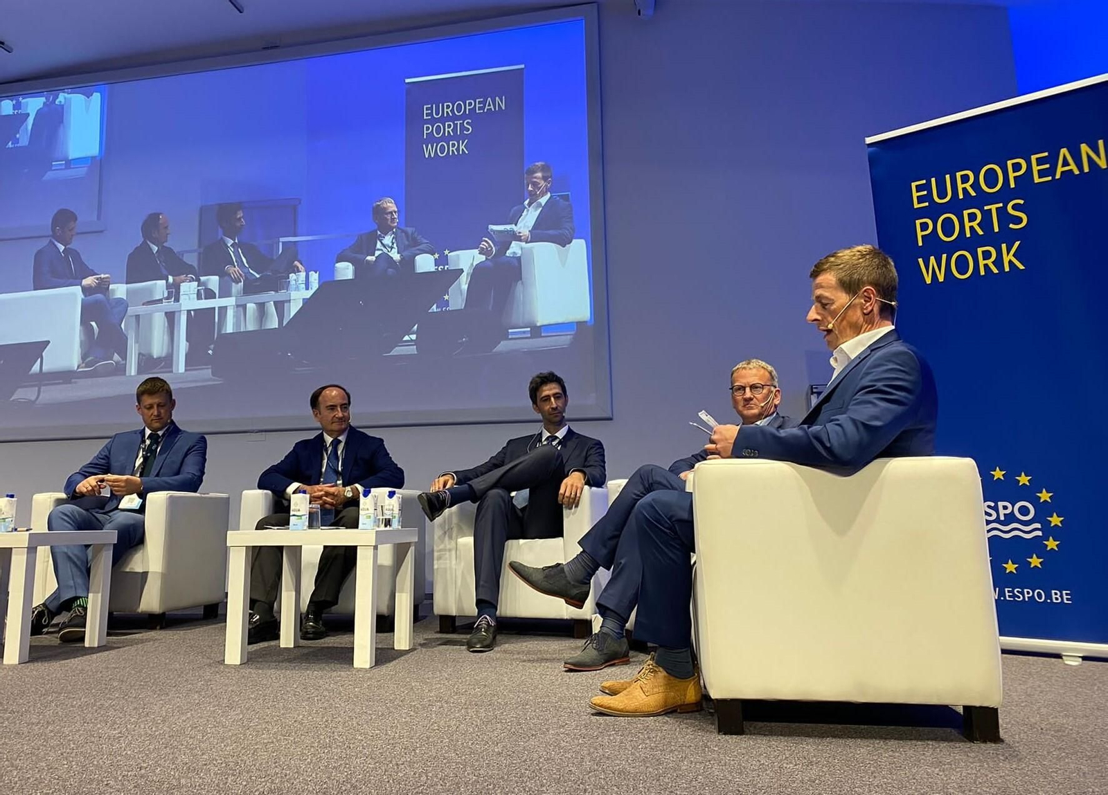 Un momento de la conferencia de la ESPO.