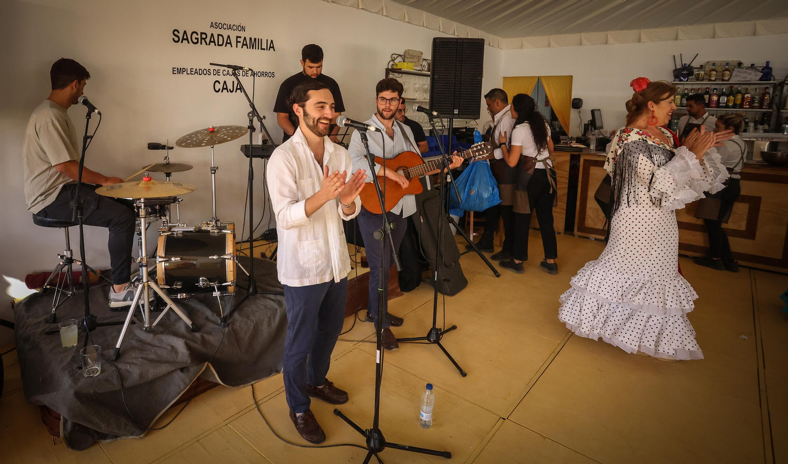Imágenes del ambiente el domingo en la Feria de Jerez 2024