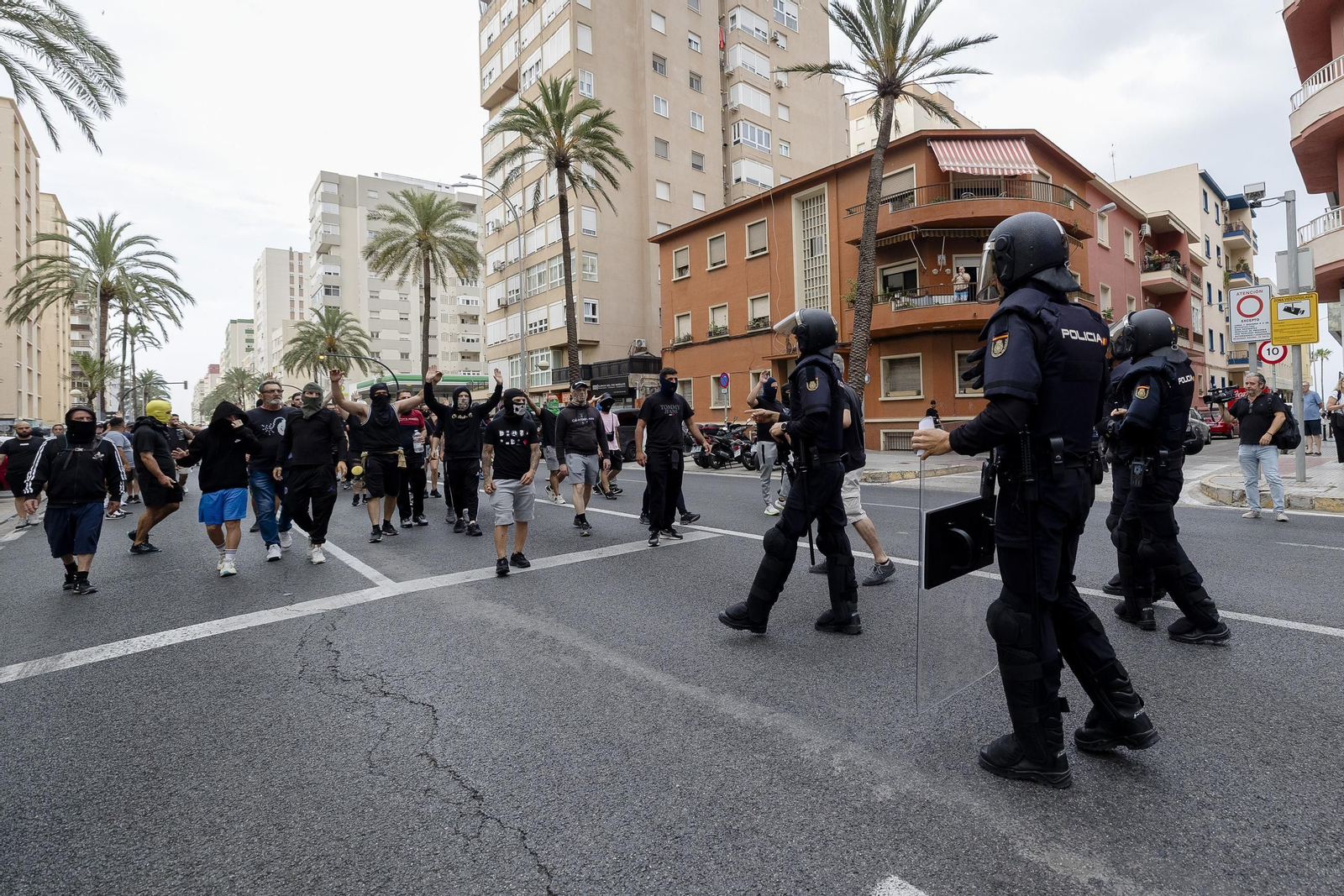 Imágenes del segundo día de huelga de los trabajadores del sector del metal en Cádiz