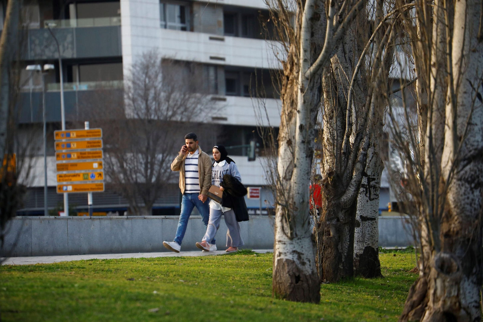 Jardines del Vial Norte. Jardines del Vial Norte.
