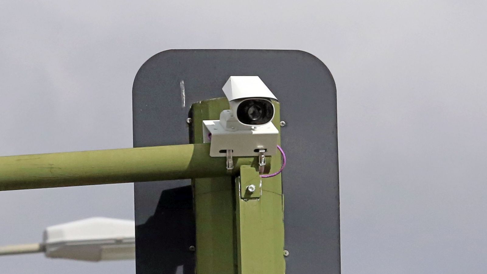 Imagen de una de las cuatro cámaras instaladas.