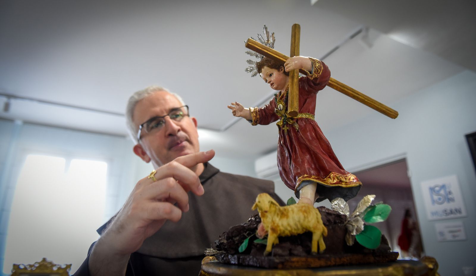Imágenes de las nuevas piezas donadas para la exposición conventual, del Museo del Convento del Santo Ángel