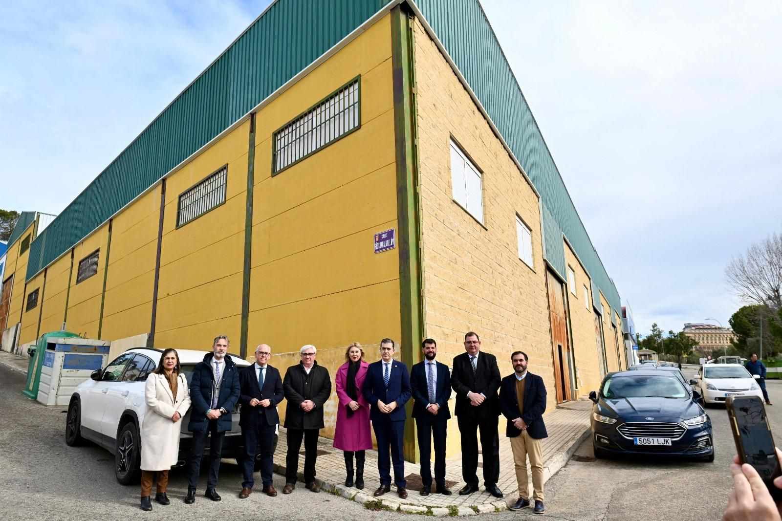 La consejera de Economía, Hacienda y Fondos Europeos y portavoz del Gobierno andaluz, Carolina España en Baeza.