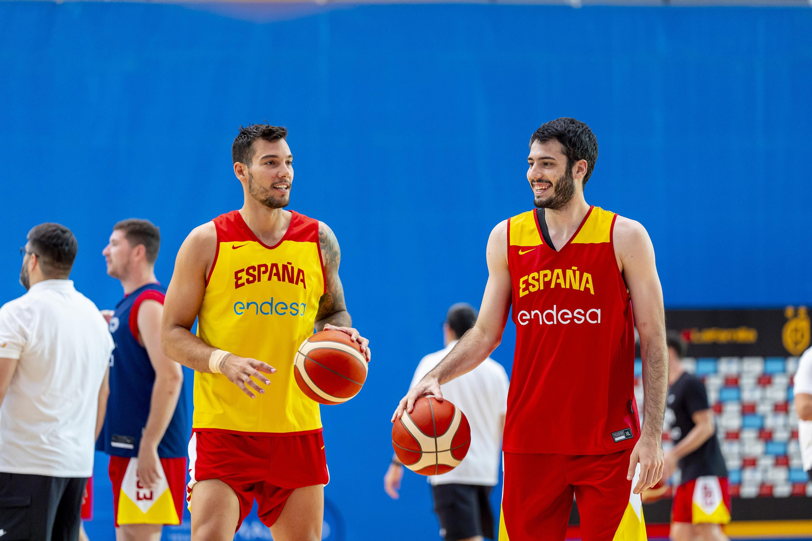 España vuelve a trabajar en Madrid con Alberto Díaz y Yankuba Sima España vuelve a trabajar en Madrid con Alberto Díaz y Yankuba Sima