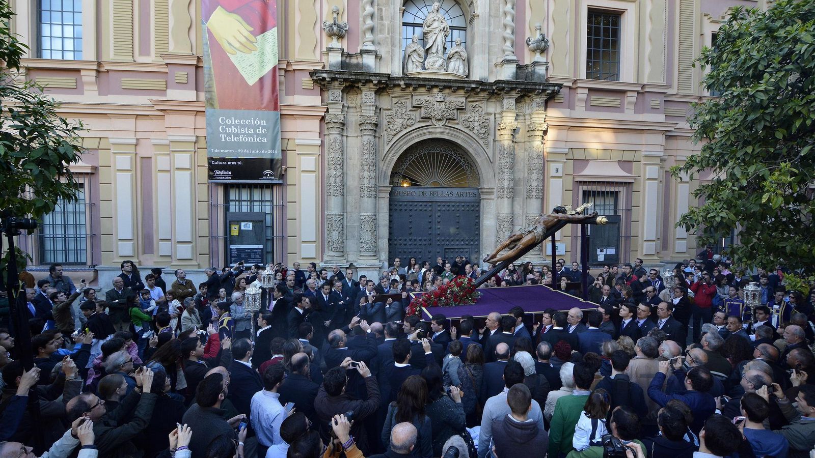 El Cristo de la Expiración de la hermandad de El Museo.