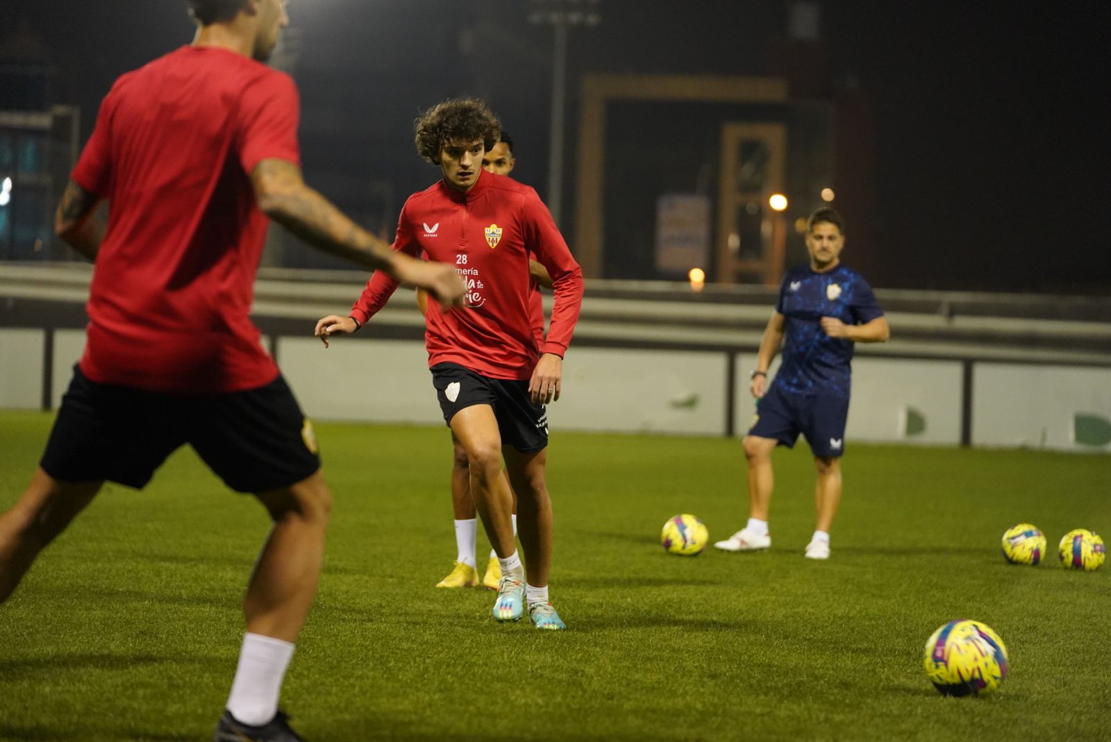 El primer día del Almería en Riad, en imágenes